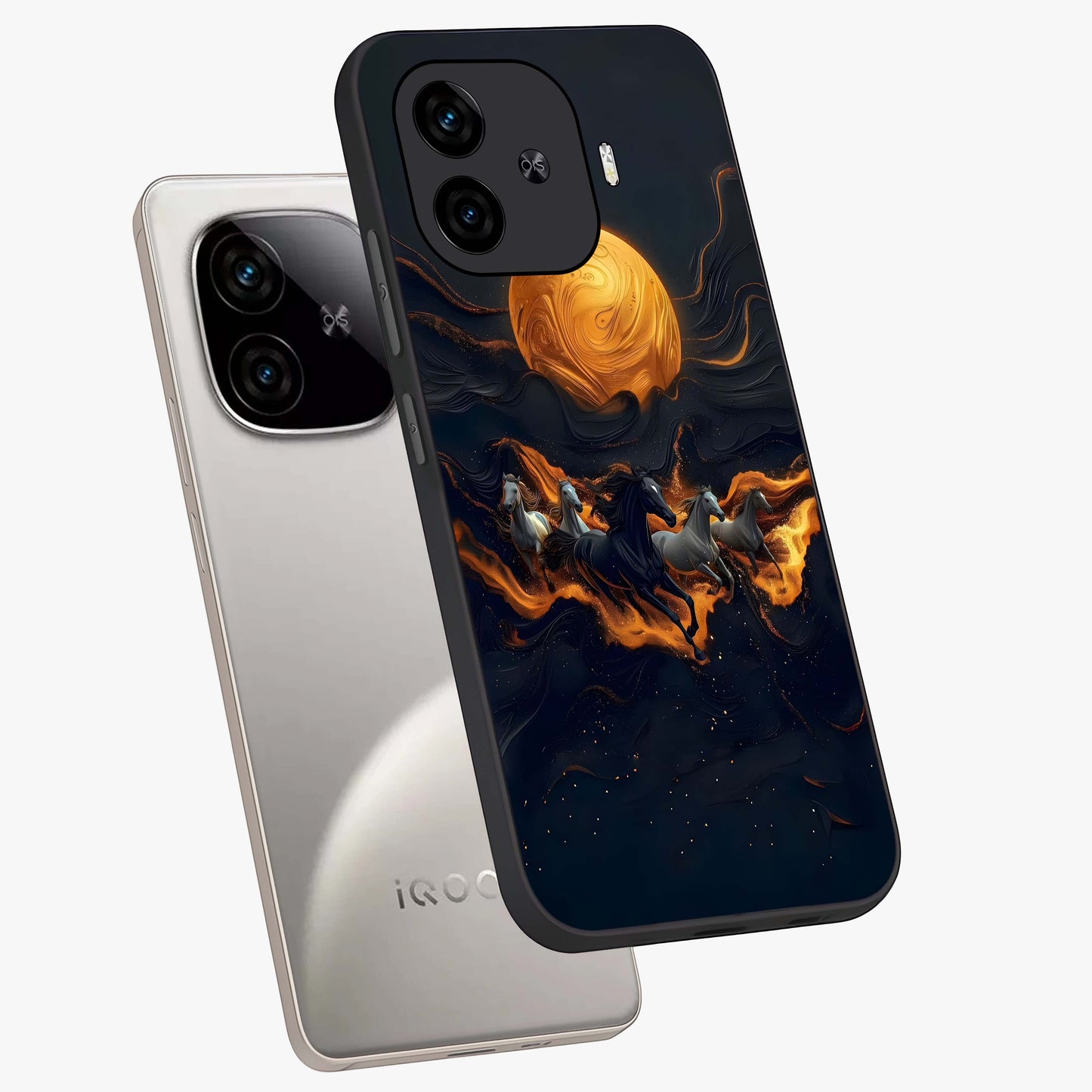 Golden Royal Heritage Glass Case displayed in angled mockup highlighting luxurious heritage design with golden aesthetic style.
