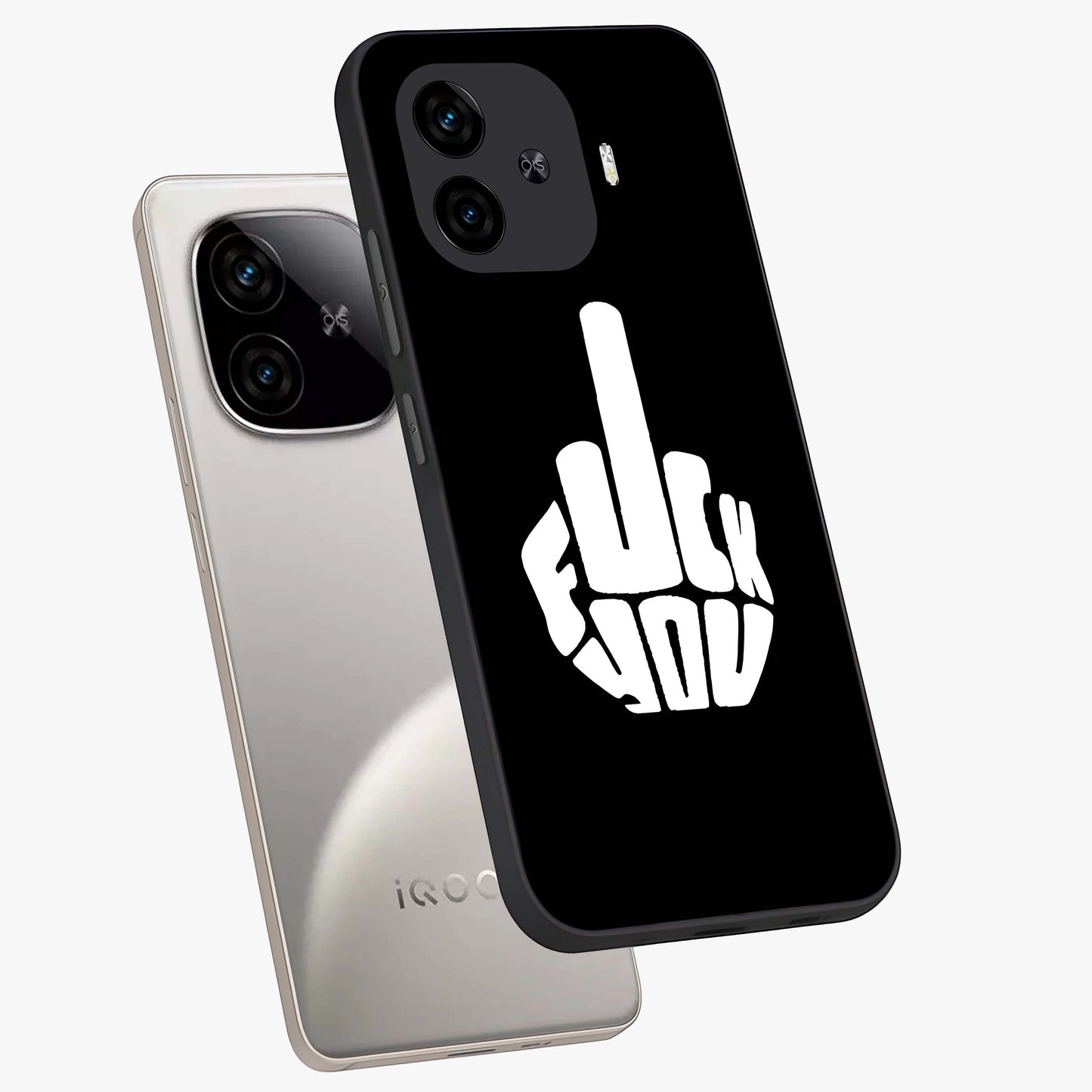 Rebel Mode On Glass Case displayed in angled mockup highlighting edgy text design with modern street aesthetic.