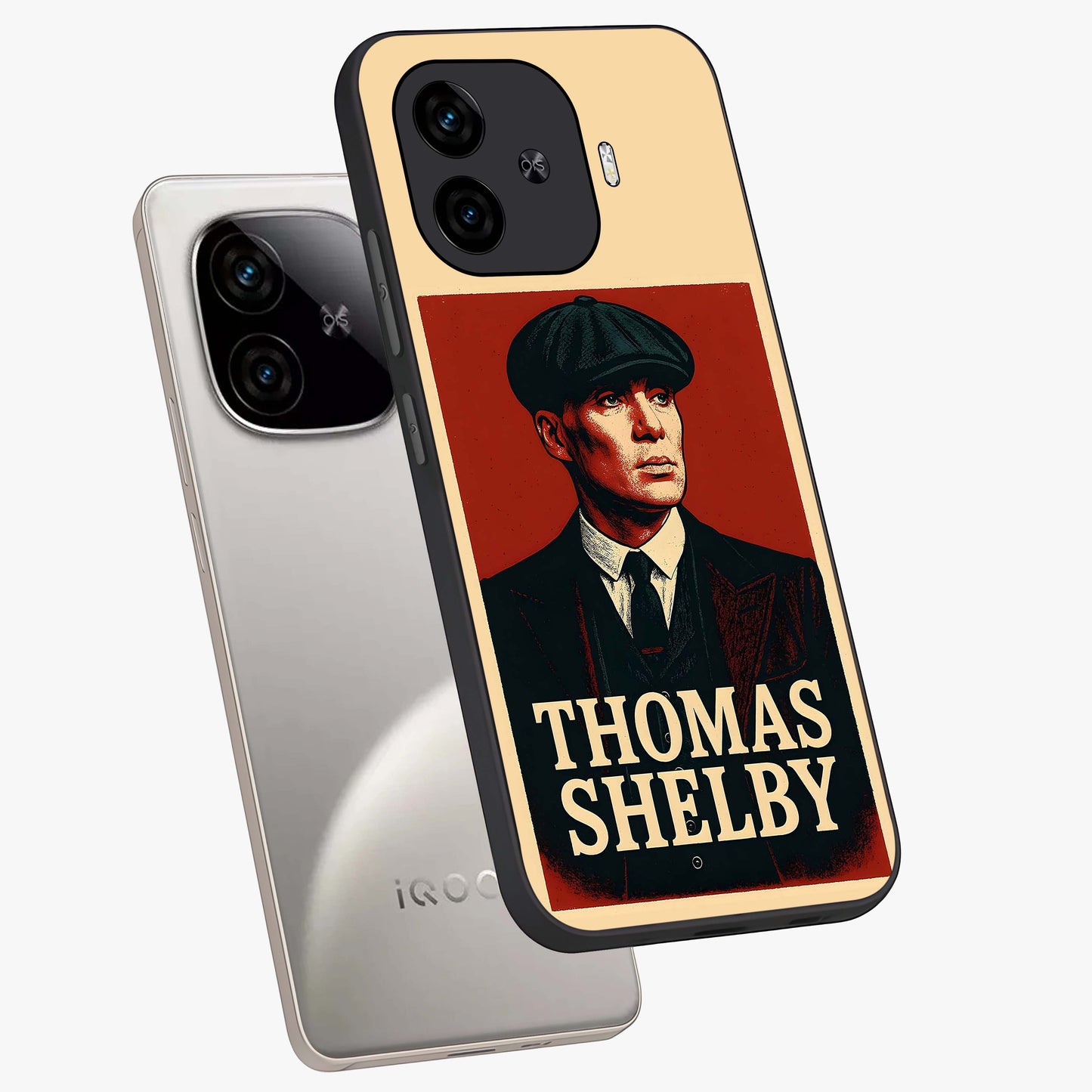 Vintage Mafia Authority Glass Case displayed in angled mockup highlighting powerful retro design with classic gangster aesthetic.