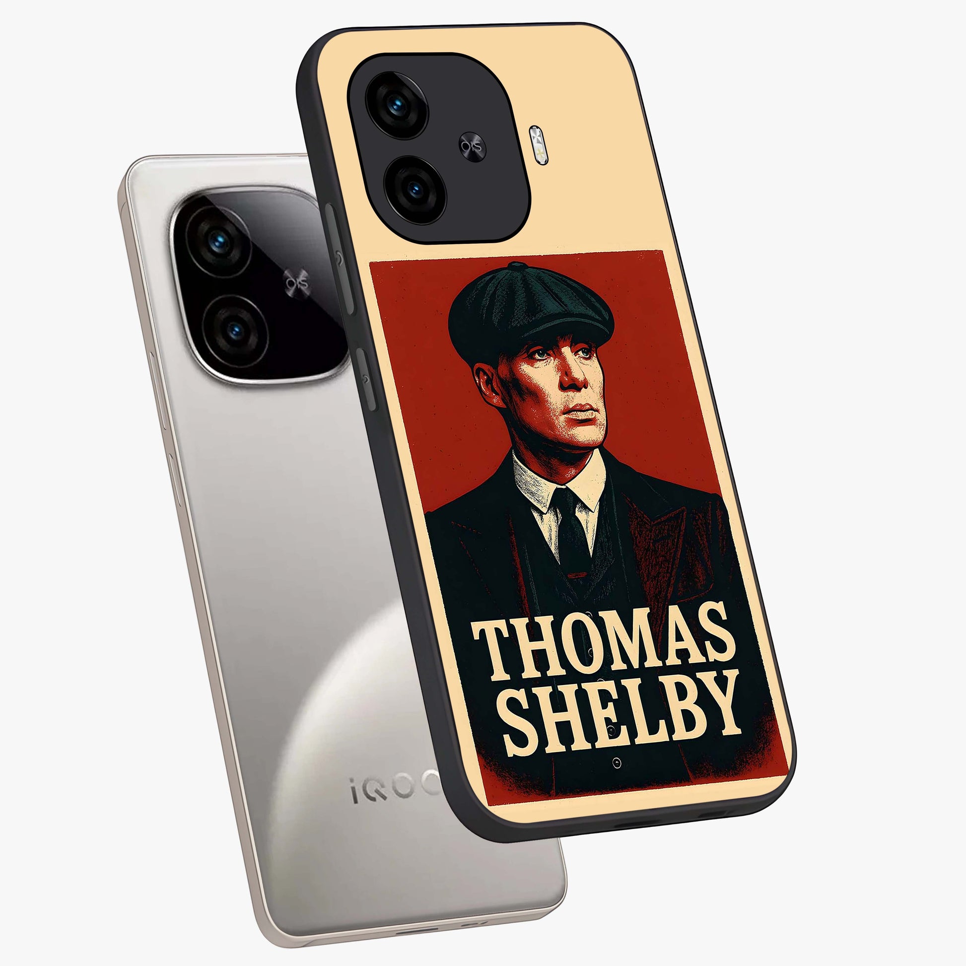 Vintage Mafia Authority Glass Case displayed in angled mockup highlighting powerful retro design with classic gangster aesthetic.
