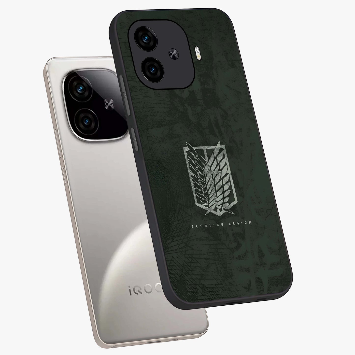 Wings Of Freedom Glass Case displayed in angled mockup highlighting graceful wing design with inspirational aesthetic.