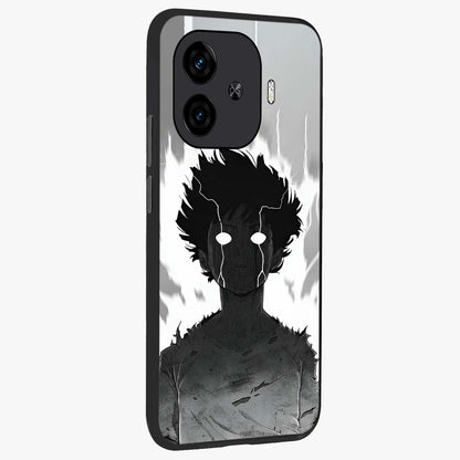 Awakened Inner Rage Glass Case upright view showcasing dramatic artwork with strong expressive aesthetic.