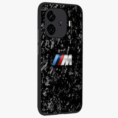 Crimson Chaos Smile Glass Case upright view showcasing expressive chaotic artwork with striking visual theme.
