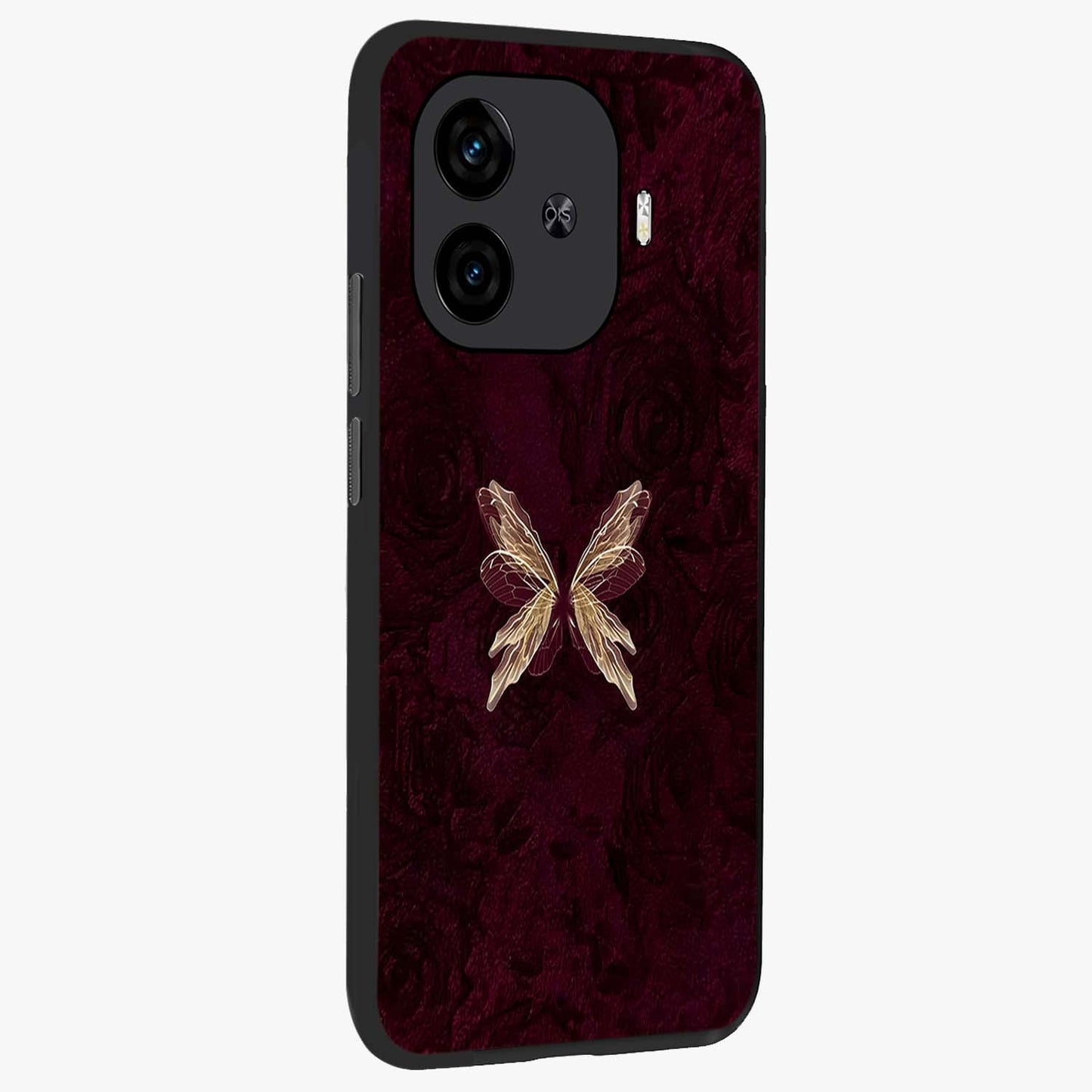 Dark Lightning Anime Warrior Glass Case upright view showcasing dramatic warrior artwork with dark lightning aesthetic.