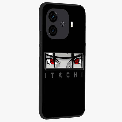 Scarlet Gaze Dominance Glass Case upright view showcasing powerful dramatic artwork with dominant artistic theme.