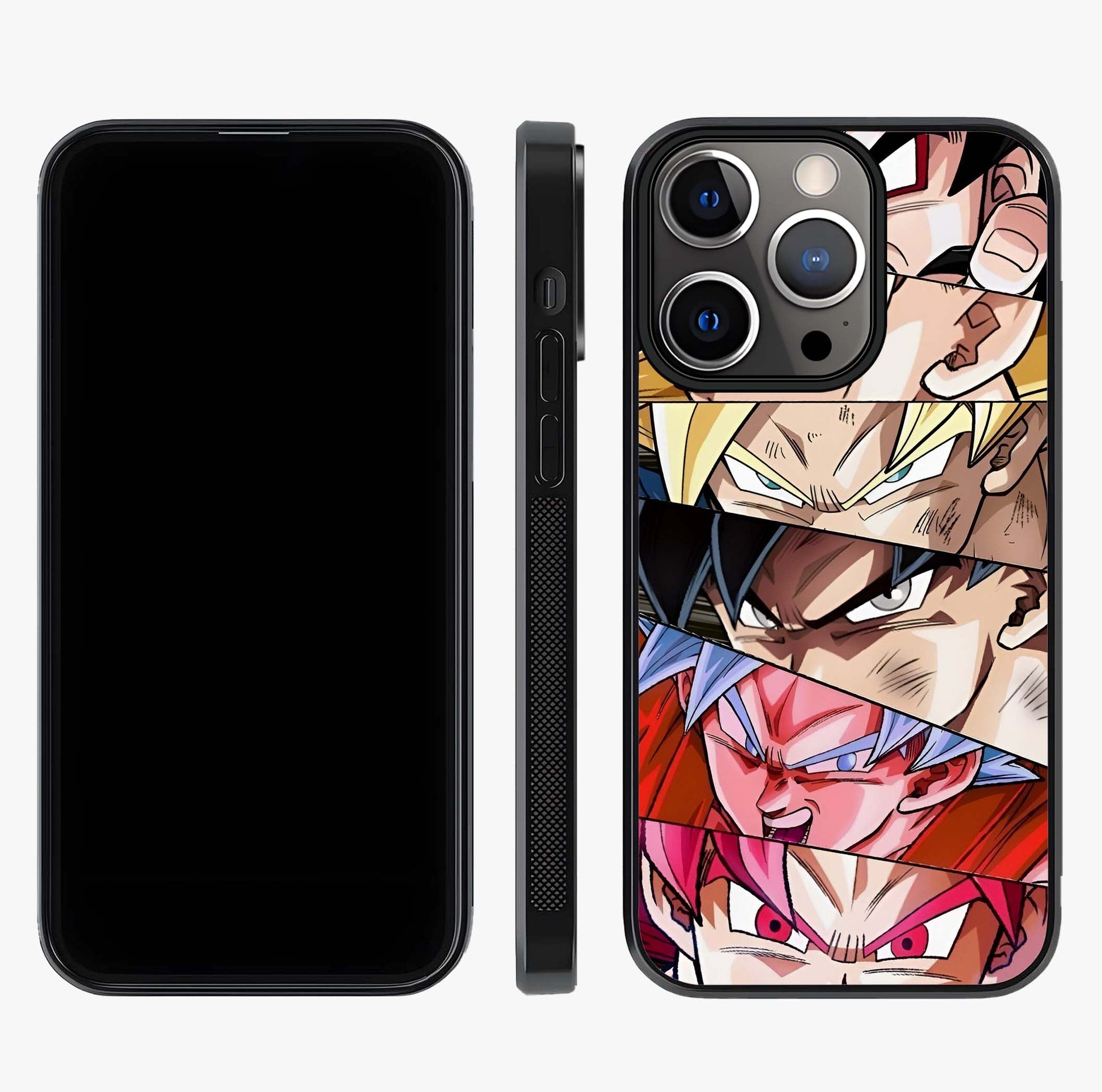 Anime Character Glass Case displayed upright for full design visibility and premium finish.