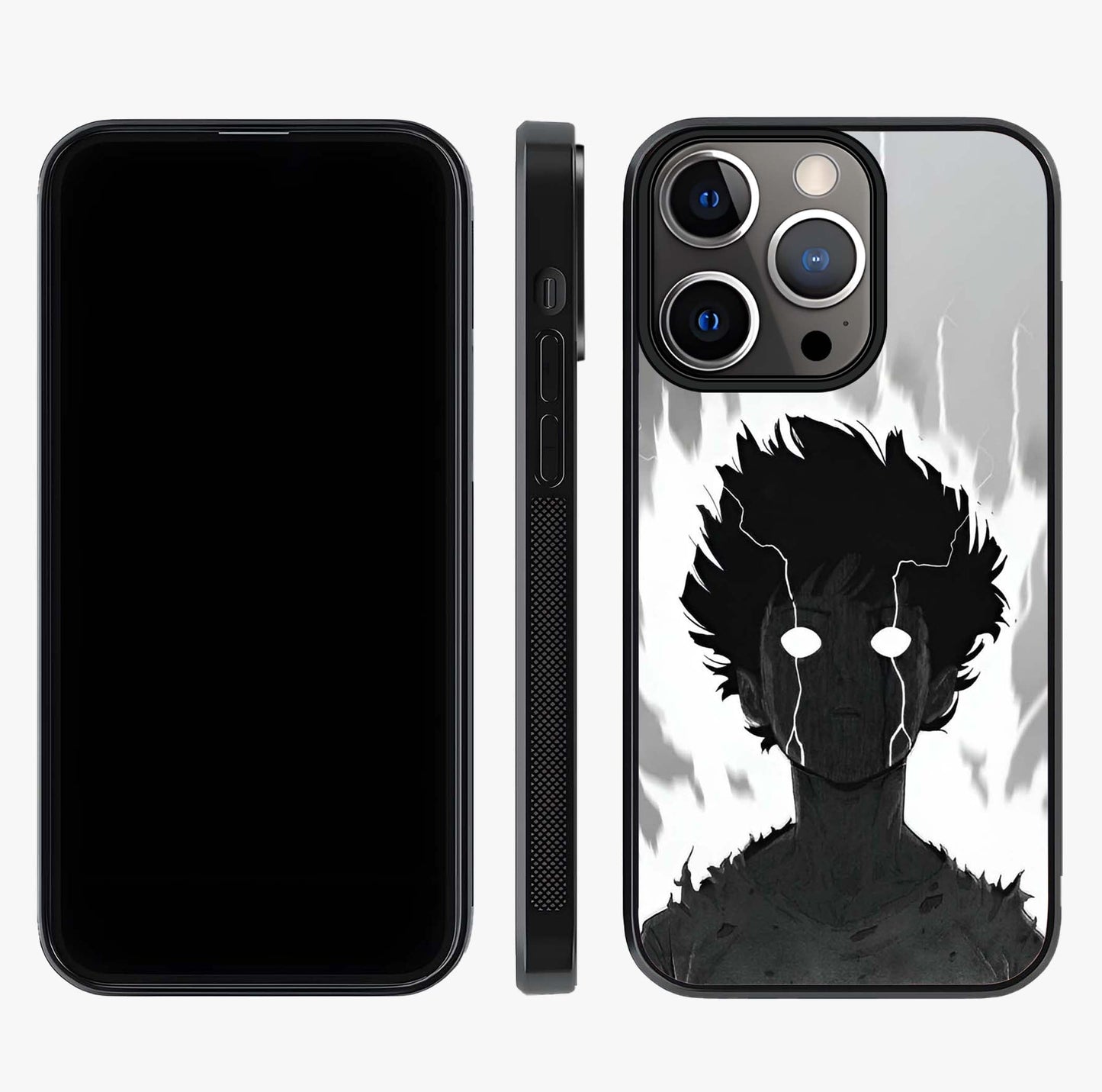 Awakened Inner Rage Glass Case displayed upright for full design visibility and premium finish.