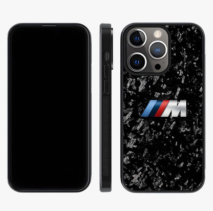 Carbon Speed Mark Glass Case displayed upright for full design visibility and premium finish.