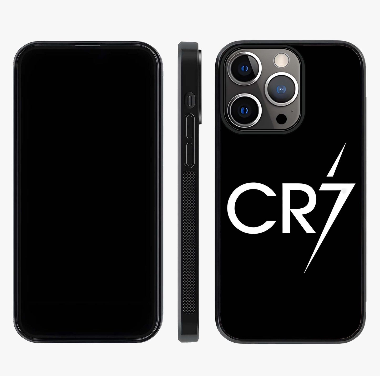 Cr7 Elite Strike Glass Case displayed upright for full design visibility and premium finish.