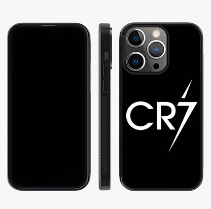 Cr7 Elite Strike Glass Case displayed upright for full design visibility and premium finish.
