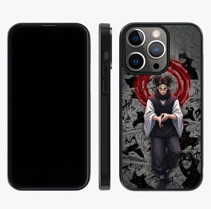 Cursed Ritual Ascension Glass Case displayed upright for full design visibility and premium finish.