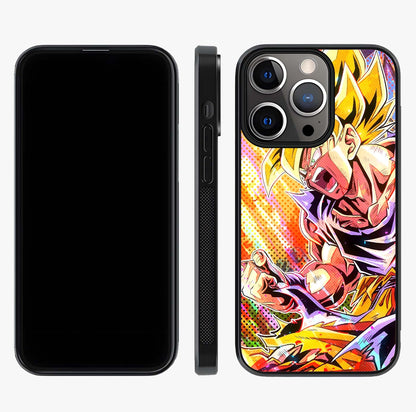 Firing Goku Glass Case displayed upright for full design visibility and premium finish.