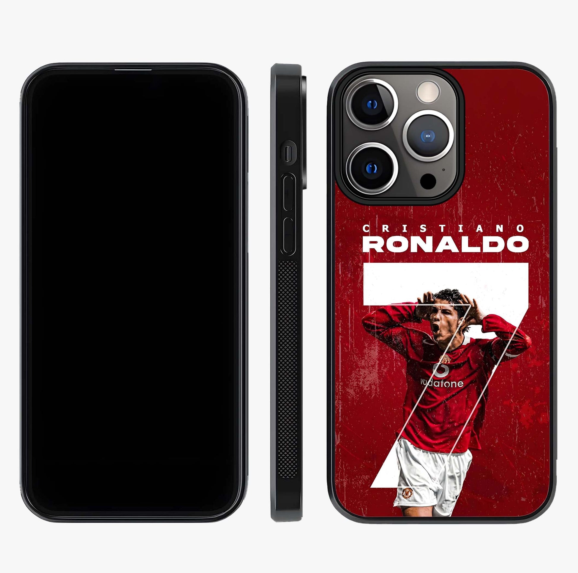 Goal Celebration Legacy Glass Case displayed upright for full design visibility and premium finish.