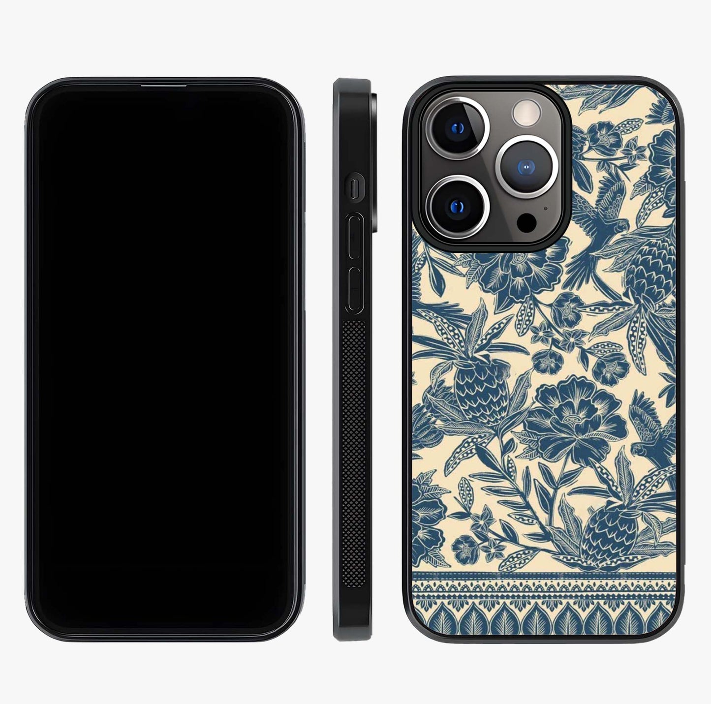 Heirloom Wild Bloom Glass Case displayed upright for full design visibility and premium finish.