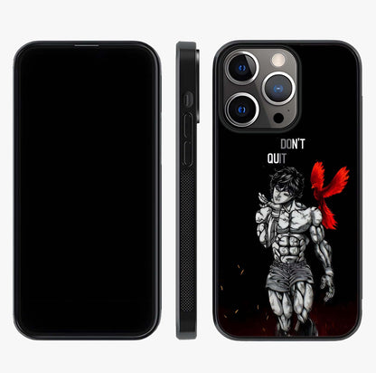 Rise Beyond Limits Glass Case displayed upright for full design visibility and premium finish.