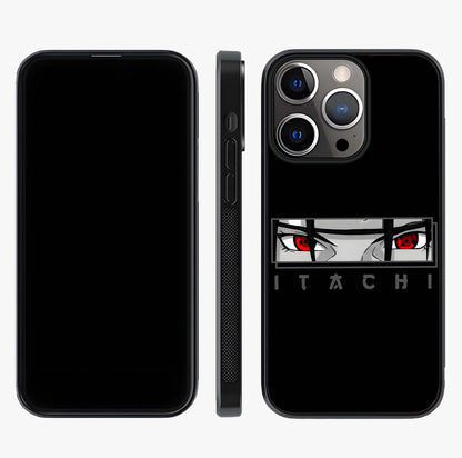 Scarlet Gaze Dominance Glass Case displayed upright for full design visibility and premium finish.