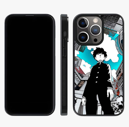 Silent Psychic Awakening Glass Case displayed upright for full design visibility and premium finish.