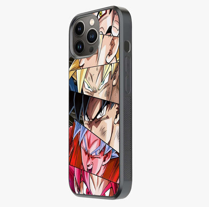 Anime Character Glass Case photographed in natural light showing reflective finish and design depth.
