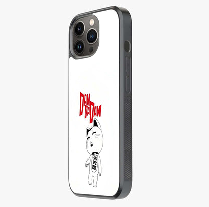 Playful Spirit Charm Glass Case photographed in natural light showing reflective finish and design depth.