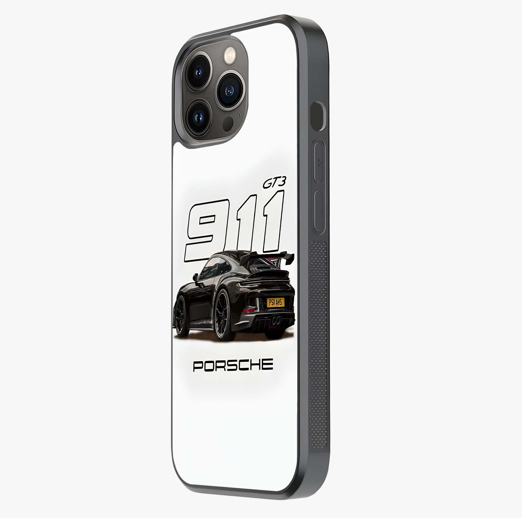 Turbo Legacy Icon Glass Case photographed in natural light showing reflective finish and design depth.
