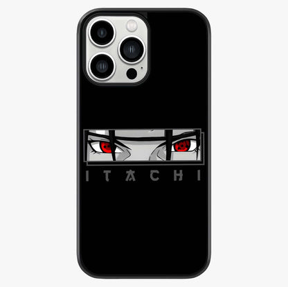 Scarlet Gaze Dominance Glass Case showing full back design in clean flat view with glossy glass finish.
