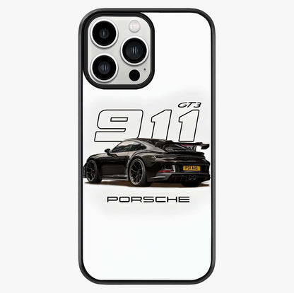 Turbo Legacy Icon Glass Case showing full back design in clean flat view with glossy glass finish.