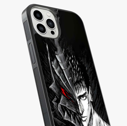 Berserker Blood Oath Glass Case captured at a warm angle highlighting gloss, texture and premium glass finish.