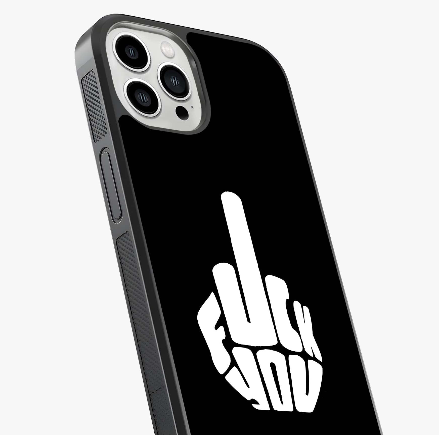 Rebel Mode On Glass Case captured at a warm angle highlighting gloss, texture and premium glass finish.