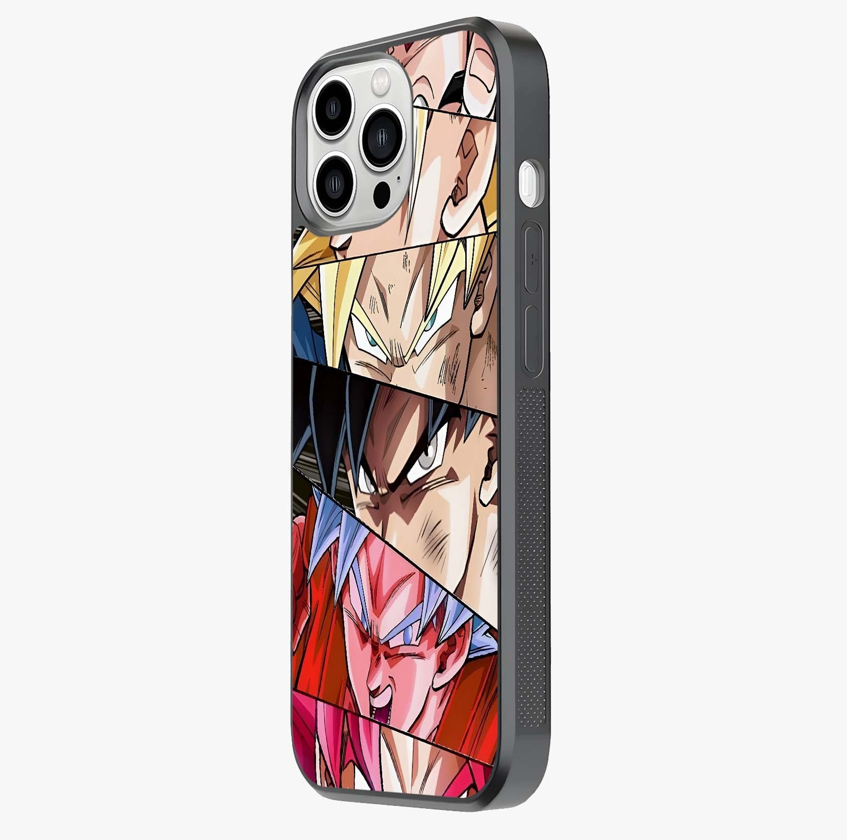 Anime Character Glass Case photographed in natural light showing reflective finish and design depth.