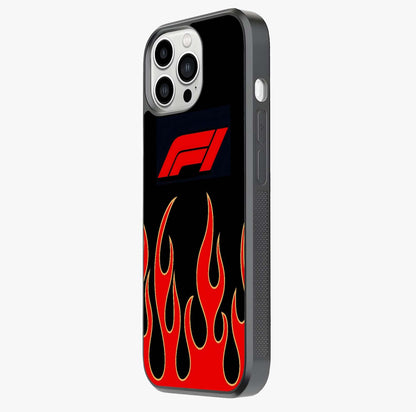 Fire F11 Glass Case photographed in natural light showing reflective finish and design depth.