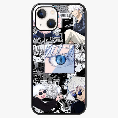 Infinity Sorcerer Chaos Glass Case showing full back design in clean flat view with glossy glass finish.