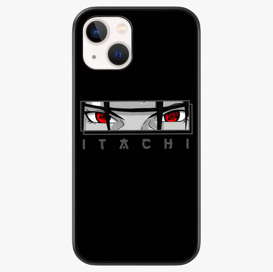 Scarlet Gaze Dominance Glass Case showing full back design in clean flat view with glossy glass finish.