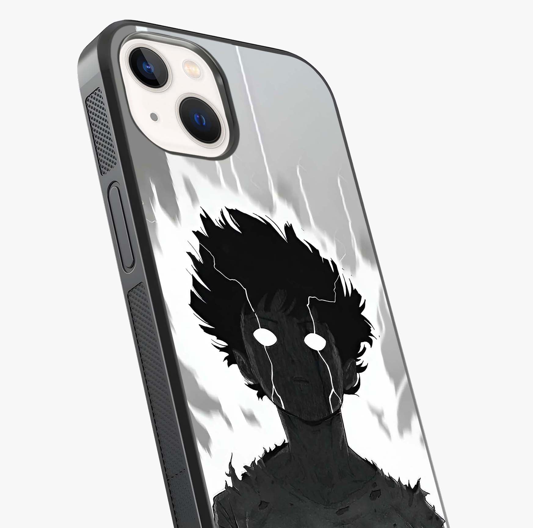 Awakened Inner Rage Glass Case captured at a warm angle highlighting gloss, texture and premium glass finish.