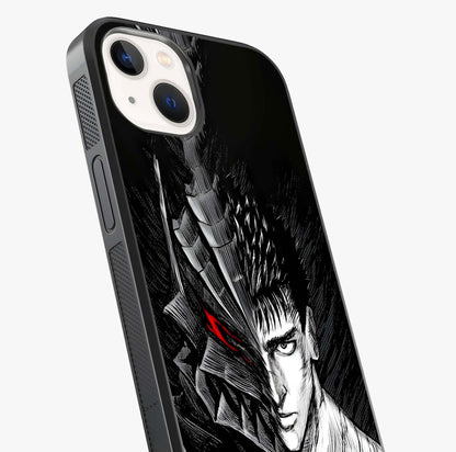 Berserker Blood Oath Glass Case captured at a warm angle highlighting gloss, texture and premium glass finish.