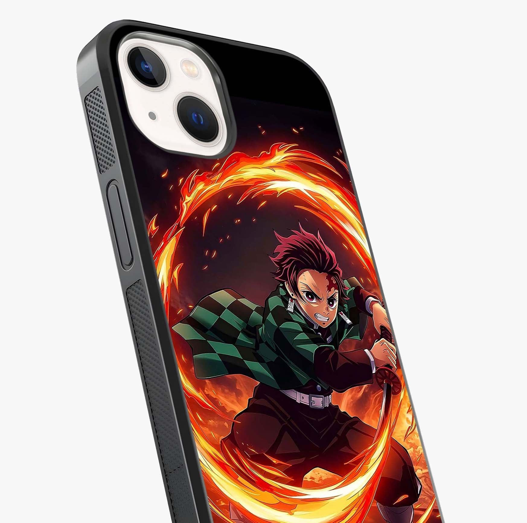 Blazing Sword Resolve Glass Case captured at a warm angle highlighting gloss, texture and premium glass finish.