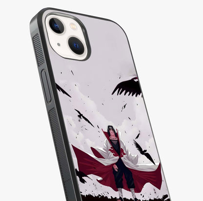Crimson Crow Ascension Glass Case captured at a warm angle highlighting gloss, texture and premium glass finish.