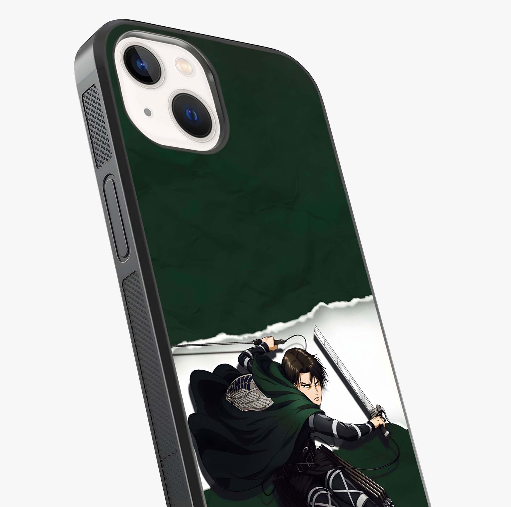 Emerald War Vanguard Glass Case captured at a warm angle highlighting gloss, texture and premium glass finish.