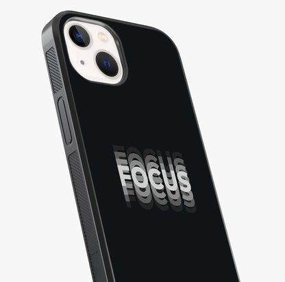 Focus Mode On Glass Case captured at a warm angle highlighting gloss, texture and premium glass finish.