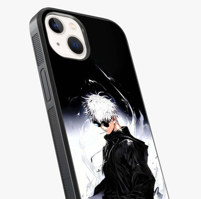 Limitless Shadow King Glass Case captured at a warm angle highlighting gloss, texture and premium glass finish.