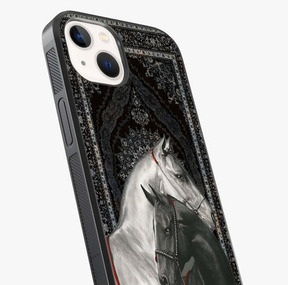 Majestic Ride Legacy Glass Case captured at a warm angle highlighting gloss, texture and premium glass finish.