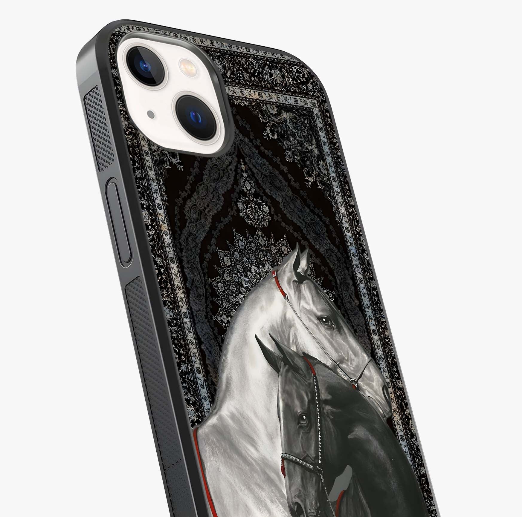 Majestic Ride Legacy Glass Case captured at a warm angle highlighting gloss, texture and premium glass finish.