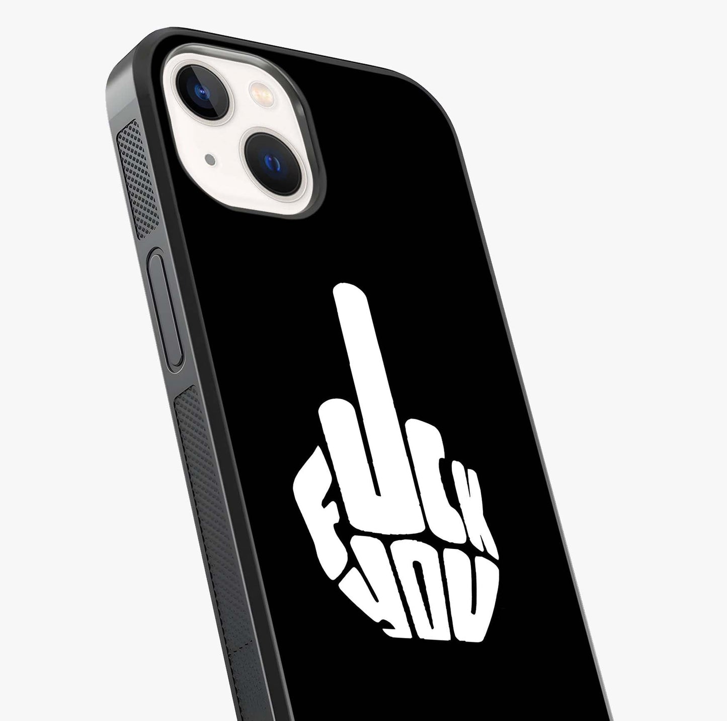 Rebel Mode On Glass Case captured at a warm angle highlighting gloss, texture and premium glass finish.