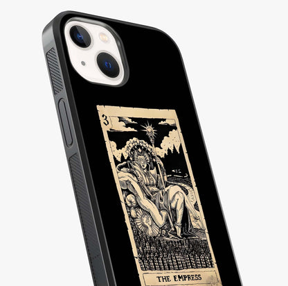 The Empress Glass Case captured at a warm angle highlighting gloss, texture and premium glass finish.