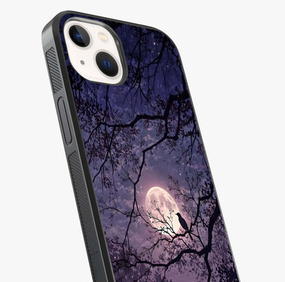 Whispering Moon Silence Glass Case captured at a warm angle highlighting gloss, texture and premium glass finish.