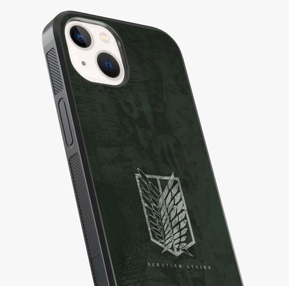 Wings Of Freedom Glass Case captured at a warm angle highlighting gloss, texture and premium glass finish.