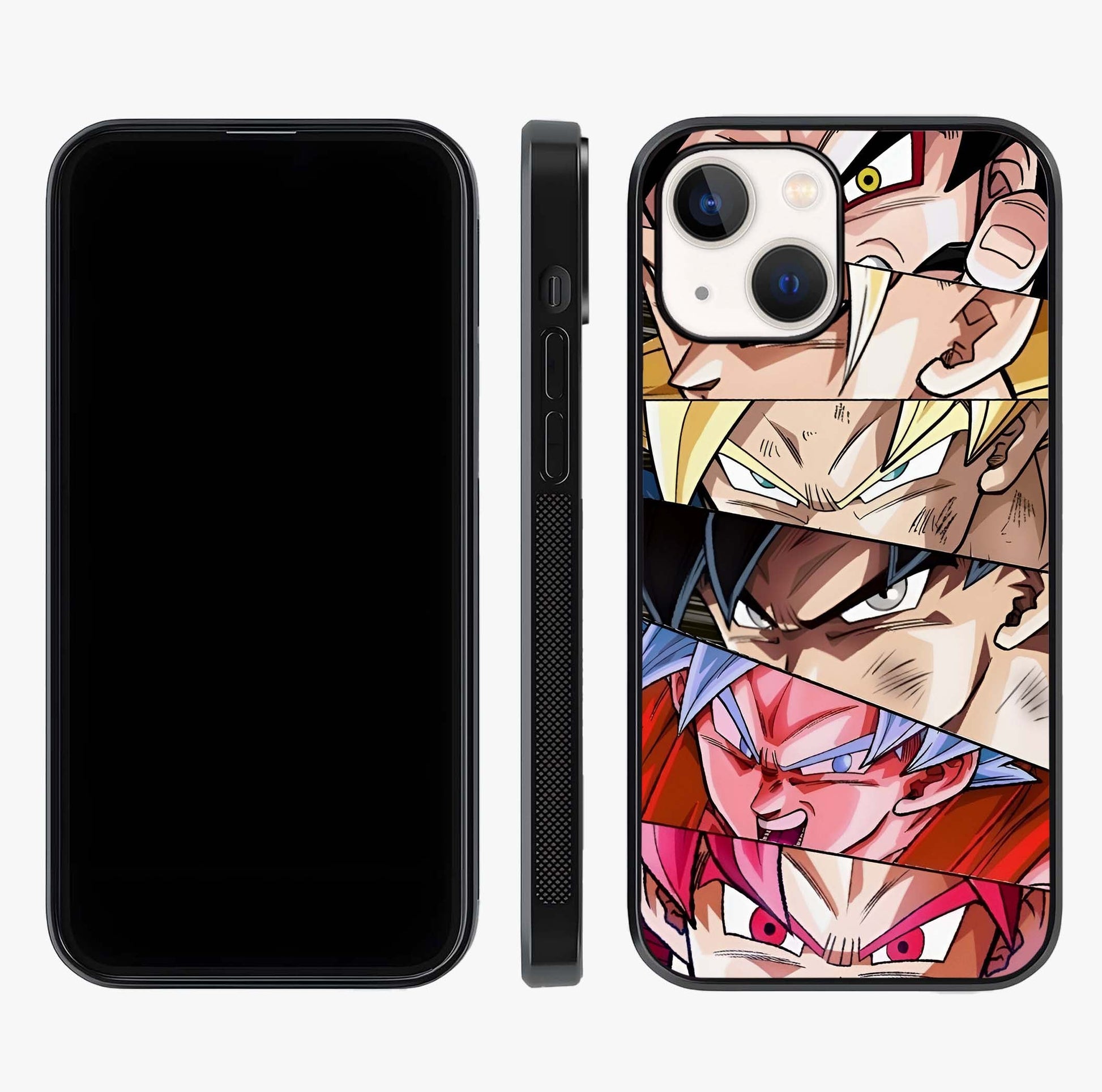 Anime Character Glass Case displayed upright for full design visibility and premium finish.