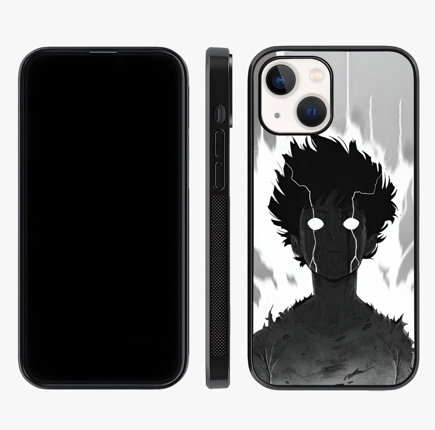 Awakened Inner Rage Glass Case displayed upright for full design visibility and premium finish.