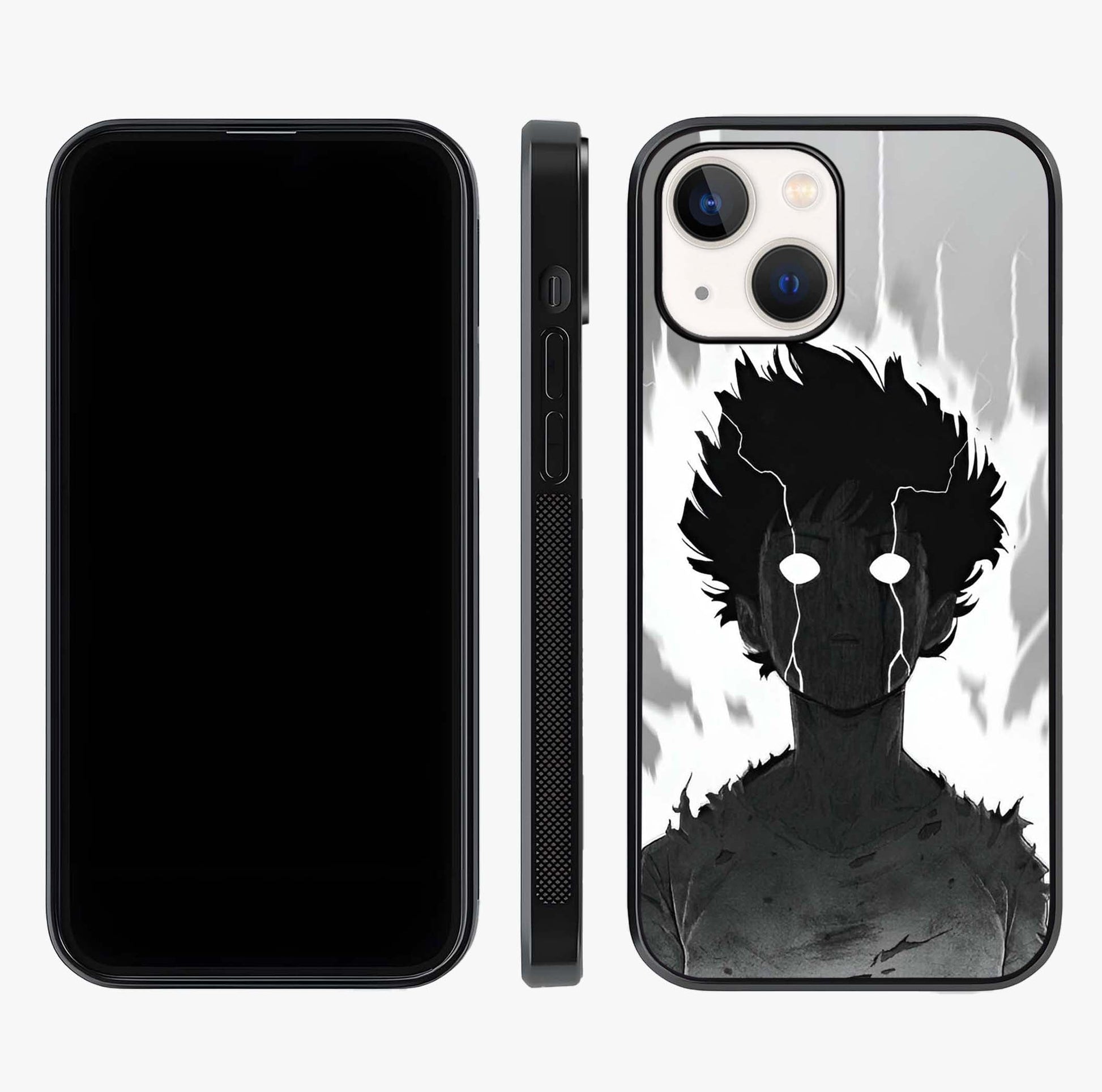 Awakened Inner Rage Glass Case displayed upright for full design visibility and premium finish.