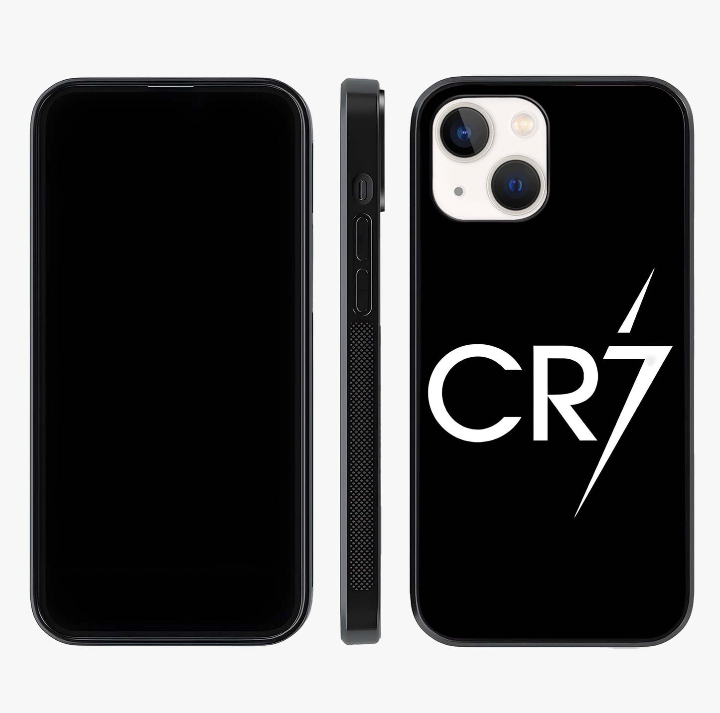Cr7 Elite Strike Glass Case displayed upright for full design visibility and premium finish.