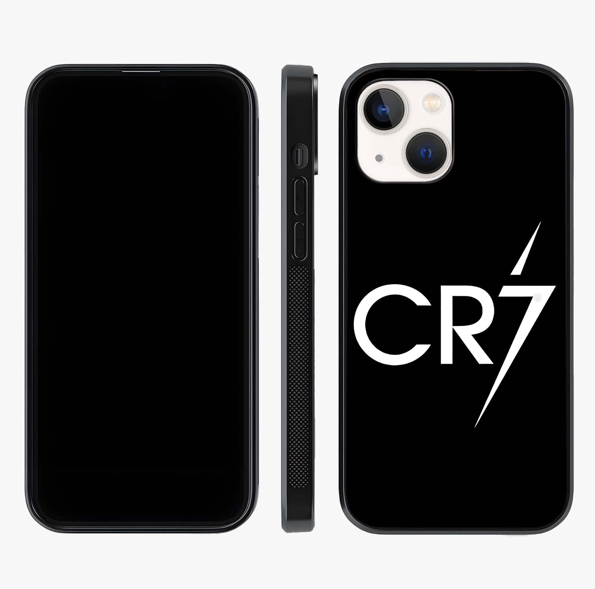 Cr7 Elite Strike Glass Case displayed upright for full design visibility and premium finish.